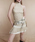 Metallic Ring Belt